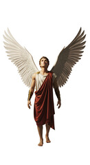 Icarus beginning his flight