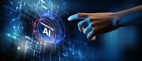 Generative AI Concept: Transforming Content Creation Through Advanced Machine Learning Techniques.