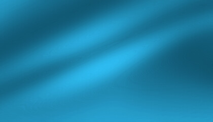 Smooth blue gradient abstract background with soft texture and light reflection