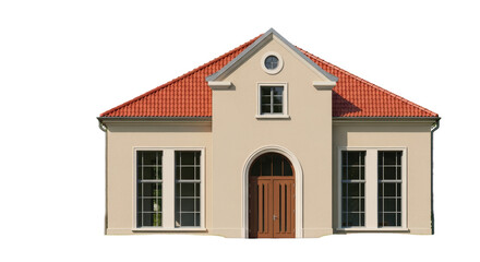 Isolated single family house