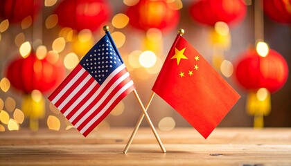 chaina america 4th july flag