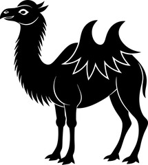 camel cartoon illustration