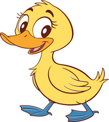 duck bird cartoon