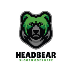 Bear Mascot Logo
