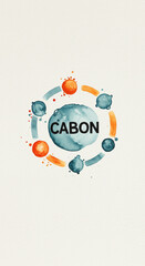 abstract background with colorful circles