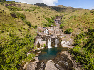 Cascada en las cordilleras de Panama Veraguas
