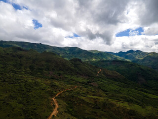 Cascada en las cordilleras de Panama Veraguas