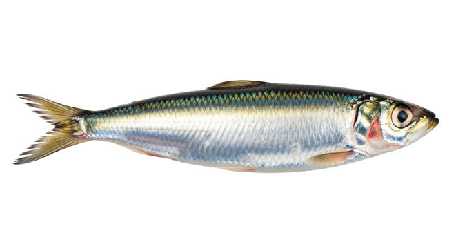 Isolated Sprat Fish