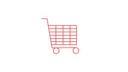 Shopping cart,this is lorry shopping icon, high quality on white background.