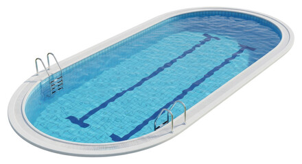 Isolated Swimming Pool