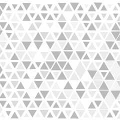Abstract Geometric Triangle Pattern in Shades of Grey