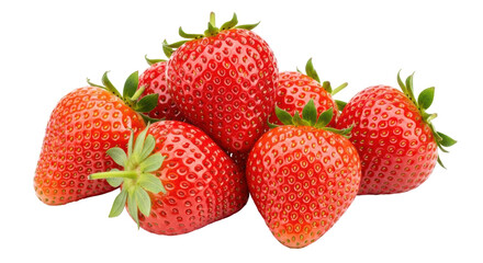 Isolated Heap of Strawberries