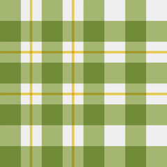 seamless flannel pattern. Idea for fabric, tablecloth pattern, wrapping paper, gift paper. abstract pattern background. cute colorful pattern. tile stripe. green square