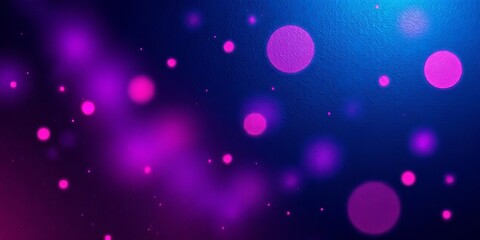Abstract dark blue, pink, black grainy texture with vibrant glowing gradient shapes, design, grainy