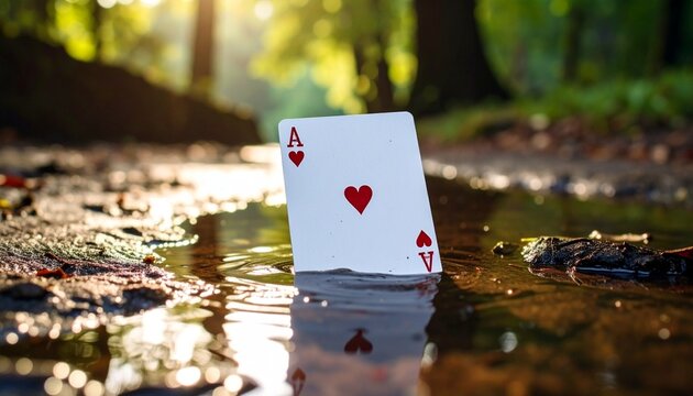 a pair of playing cards