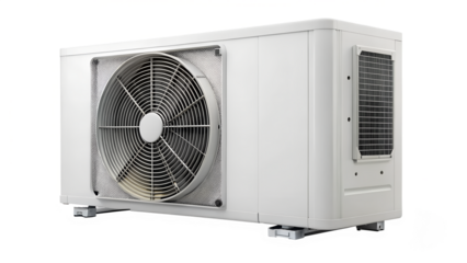 air conditioner isolated on white