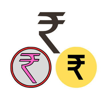 NPR Currency symbol vector.