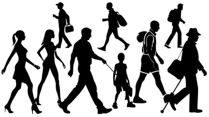 silhouette of a girl