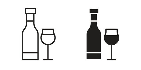 Vodka icon. modern vector symbols set