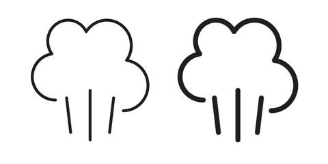 Steam icon. modern vector symbols set