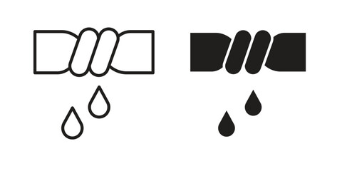 Squeeze icon. modern vector symbols set