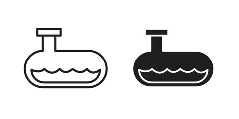 Sewerage tank icon. modern vector symbols set