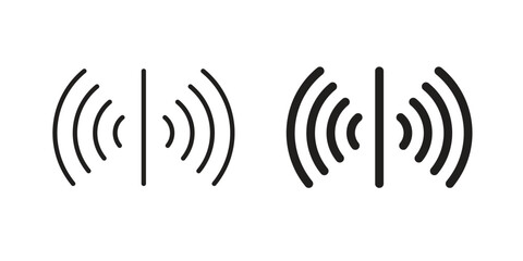 Sensor icon. modern vector symbols set