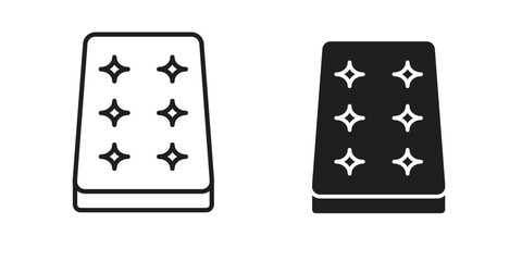Fototapeta premium Mattress icon. modern vector symbols set