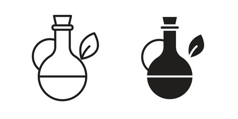 Massage oil icon. modern vector symbols set