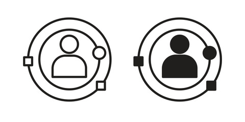 Experience icon. modern vector symbols set