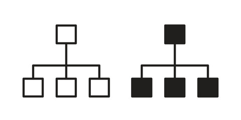 classification icon. modern vector symbols set