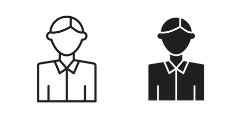 Cashier icon. modern vector symbols set