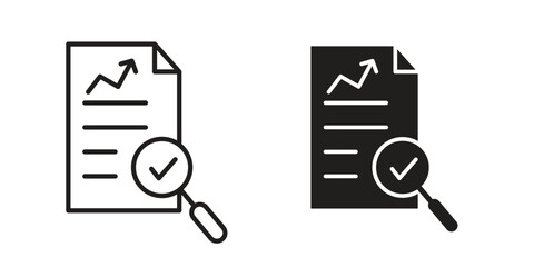 Auditors icon. modern vector symbols set