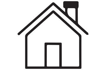Home icon concept. graphic design, logo, Web, UI.
