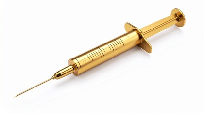 syringe isolated on white