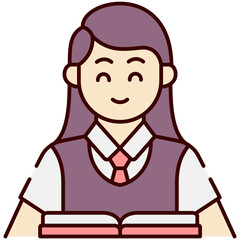 female student icon