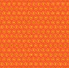vintage background with icons orange fabric