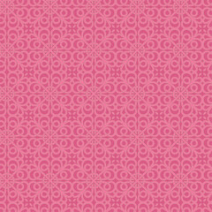 seamless pattern with pink hearts