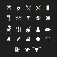 Kitchen Utensils Silhouette Pack 1 - Cooking Tools