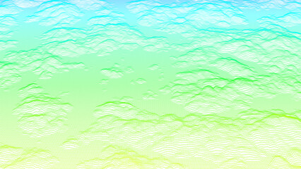 abstract blue cloud computing retro style background with space