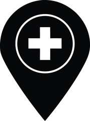 Hospital Location Icon