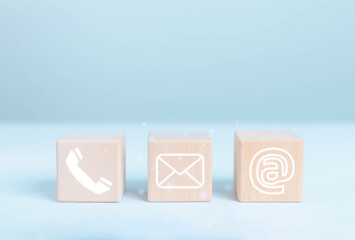 Businessman icons (address, phone, email, mobile, call) contact customer support, email website...