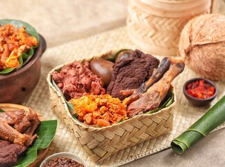 Gudeg is a traditional Javanese dish from Yogyakarta and Central Java, Indonesia.