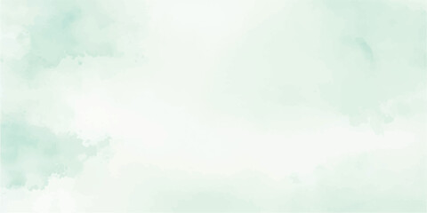 Mint Green Watercolor Background with Soft Aquarelle Texture – Hand-Painted Brush Strokes on White Paper for Fresh Minimal Design, Product Mockups, and Organic Visual Projects

