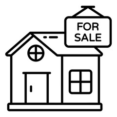 Premium download icon of sale board