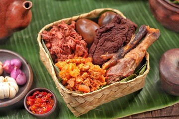 Gudeg is a traditional Javanese dish from Yogyakarta and Central Java, Indonesia.