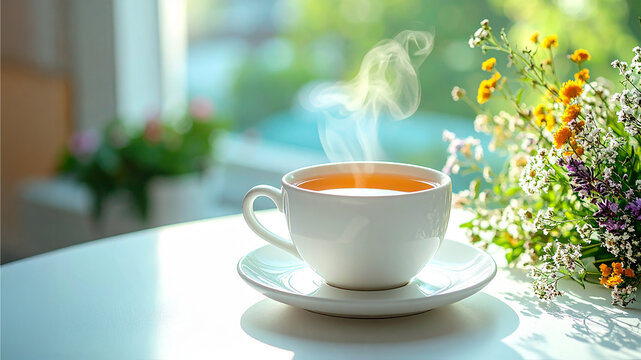 Tea and Wild Blooms