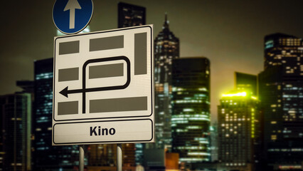 Signposts the direct way to Cinema