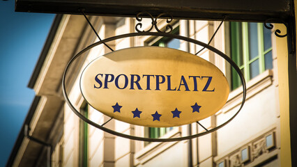 Signposts the direct way to sports field