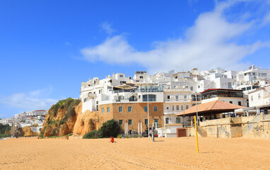 Panorama of old town in Albufeira, Portugal